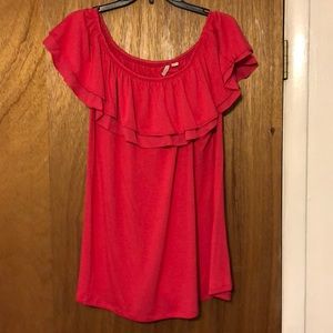 Off the shoulder top